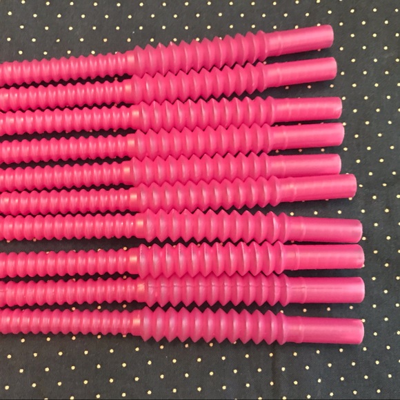 Tupperware Set of 10 Whistle Straws Eco Reusable - Picture 2 of 4